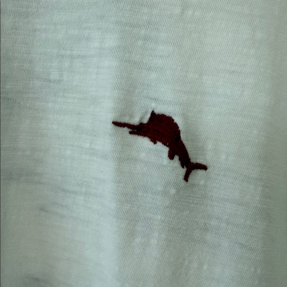 Tommy Bahama white Organic Cotton Long Sleeve Tee - Picture 8 of 8